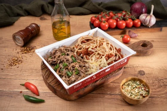 Kit 10 marmitas, fotografia oficial do cardápio Vita e Alimenti